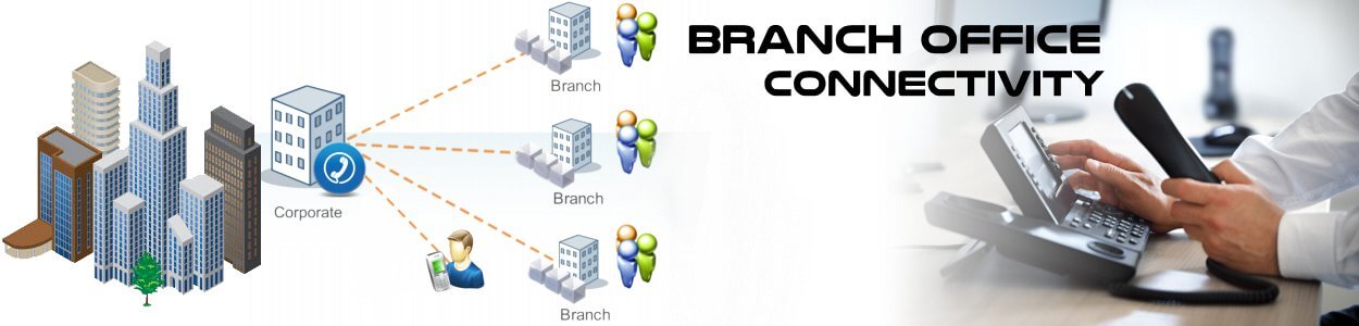 Office to Office Connectivity or Remote branch Phone System- Easy Setup in  Dubai, Abu Dhabi, UAE
